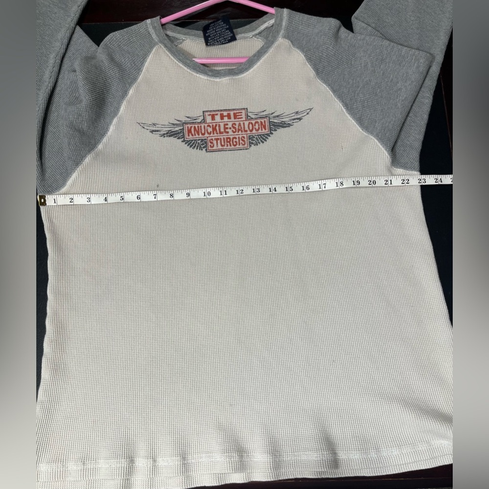 🔥Sturgis Knuckle Saloon thermal knit size XL - Picture 6 of 9